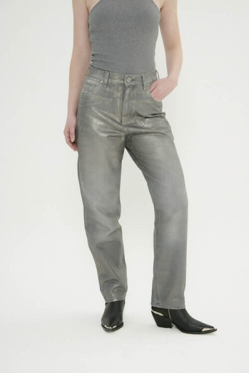 PANTALON MOM CON FOIL