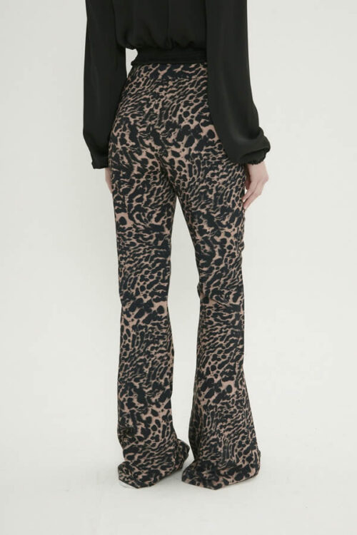 PALAZZO ESTAMPADO ANIMAL PRINT C/CIERRE