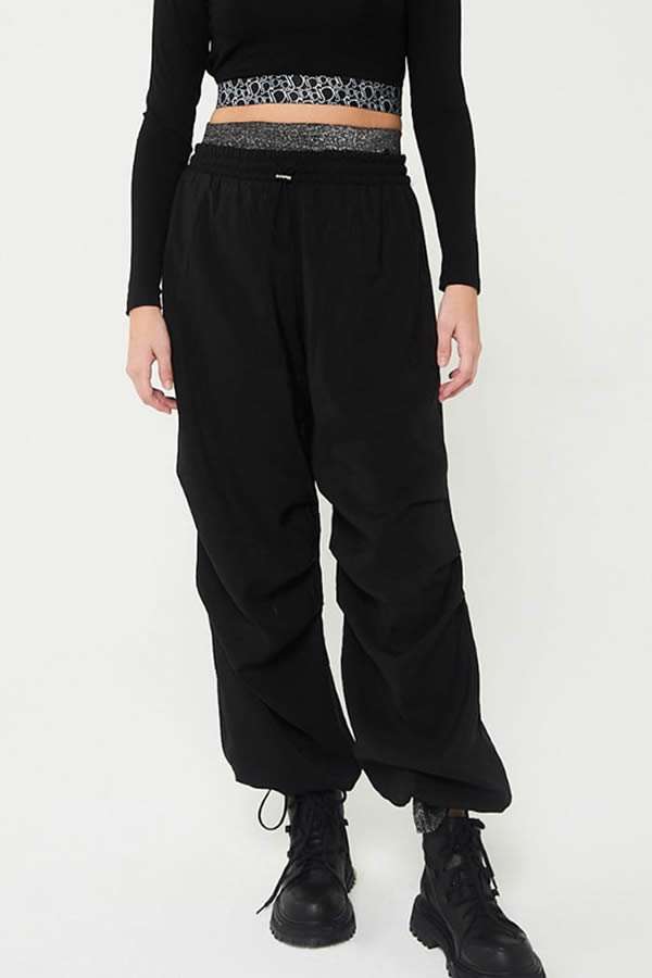 PANTALON TENCEL CON PINZAS Y ELASTICO