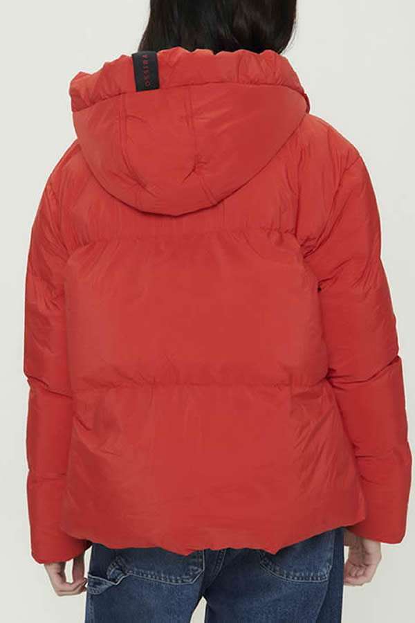 CAMPERA PUFFER CORTA ROJA OSSIRA
