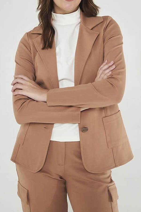 BLAZER PUNTO ROMA TOSTADO